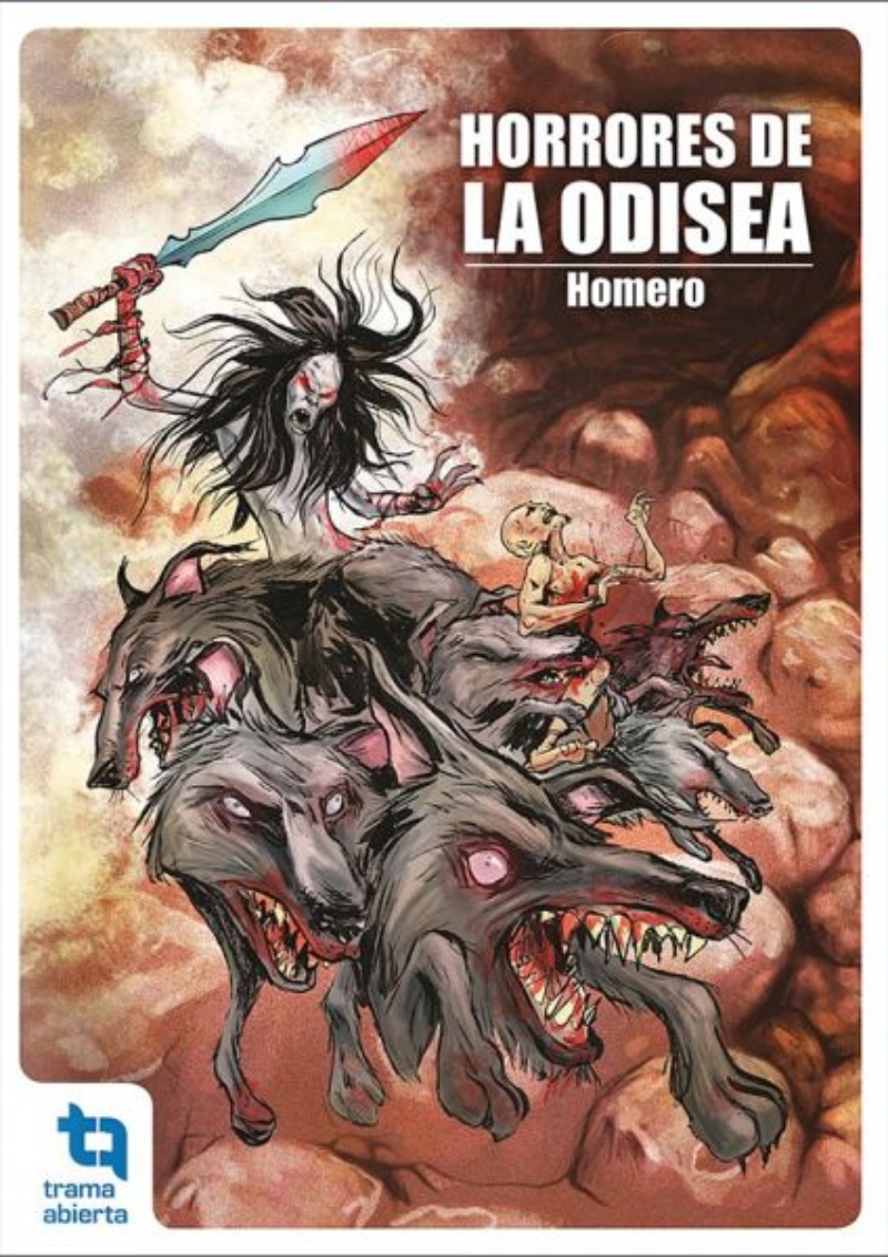 LIBRO HORRORES DE LA ODISEA -814- HOMERO - 1