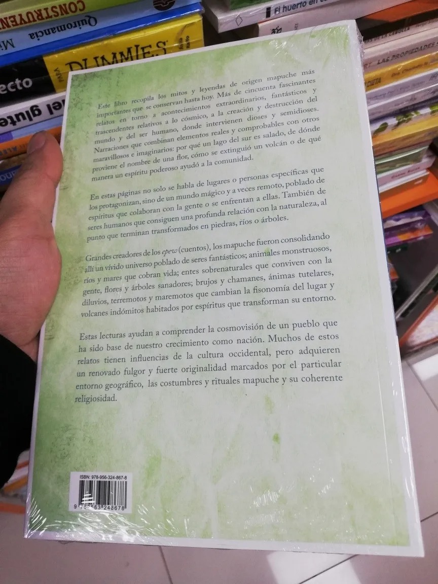 LIBRO MITOS Y LEYENDAS DEL PUEBLO MAPUCHE. 678 JUAN ANDRES PINA - 2