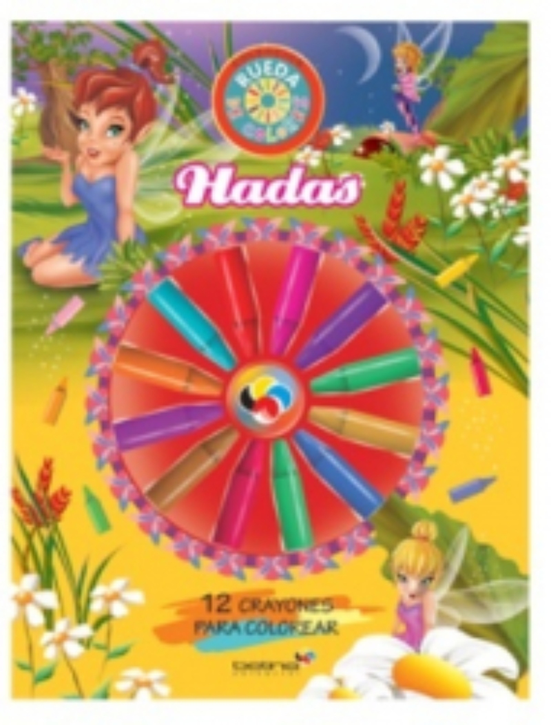 LIBRO RUEDA DE COLORES HADAS -217- - EQUIPO BETINA - 1