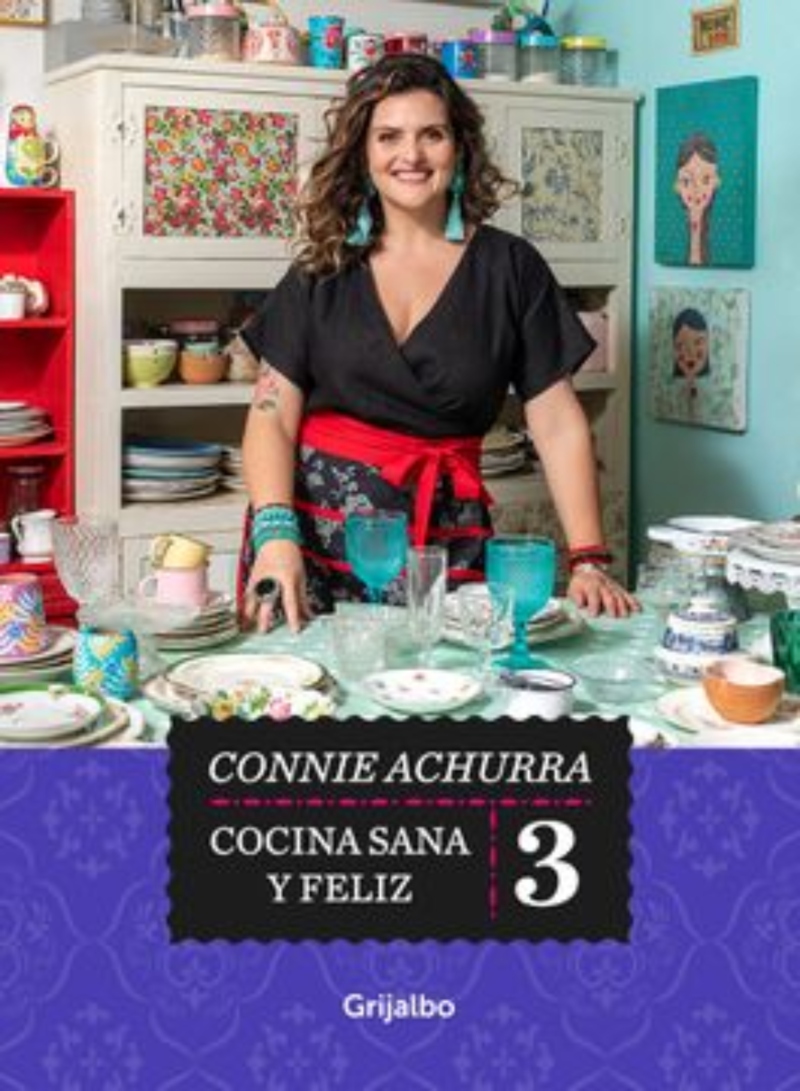 LIBRO COCINA SANA Y FELIZ 3 -873- C. ACHURRA - 1