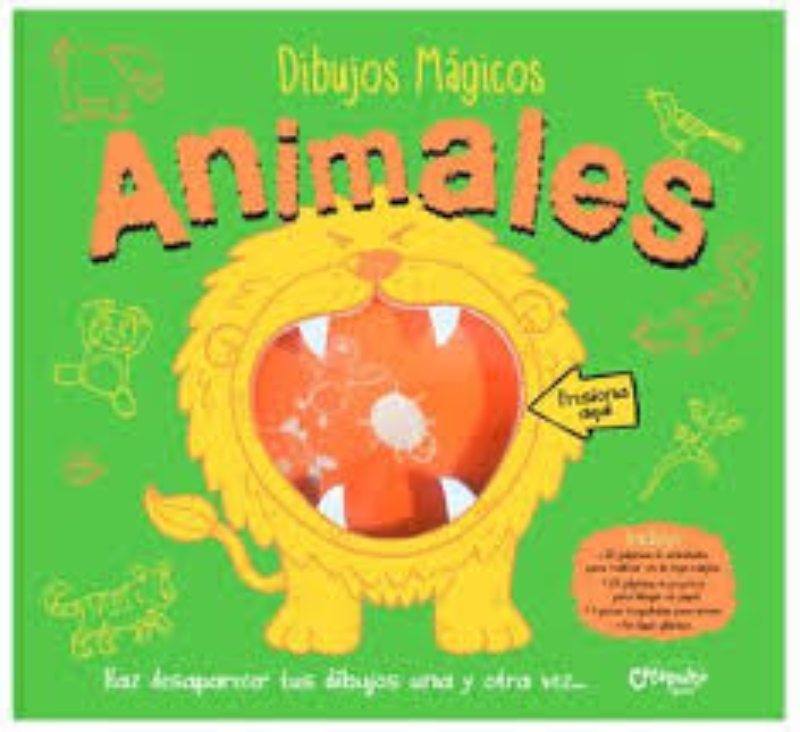 LIBRO DIBUJOS MAGICOS - ANIMALES -495- - CATAPULTA JUNIOR - 1