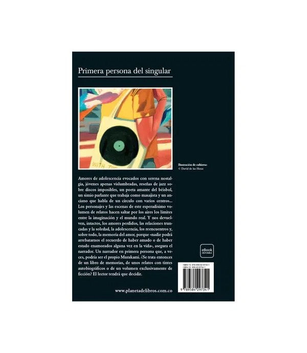 LIBRO PRIMERA PERSONA DEL SINGULAR -212- HARUKI MURAKAMI - 2