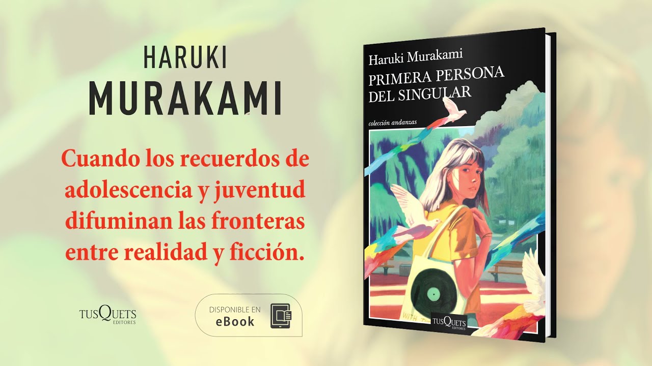 LIBRO PRIMERA PERSONA DEL SINGULAR -212- HARUKI MURAKAMI - 3