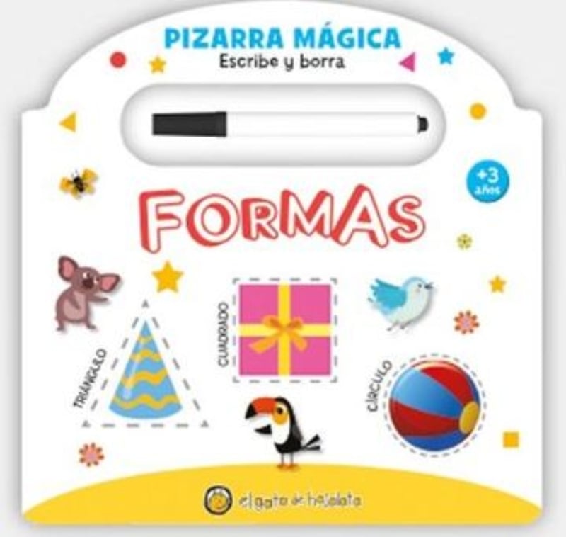 LIBRO PIZARRA MAGICA-FORMAS -921- - EDITORIAL GUADAL S.A. - 1