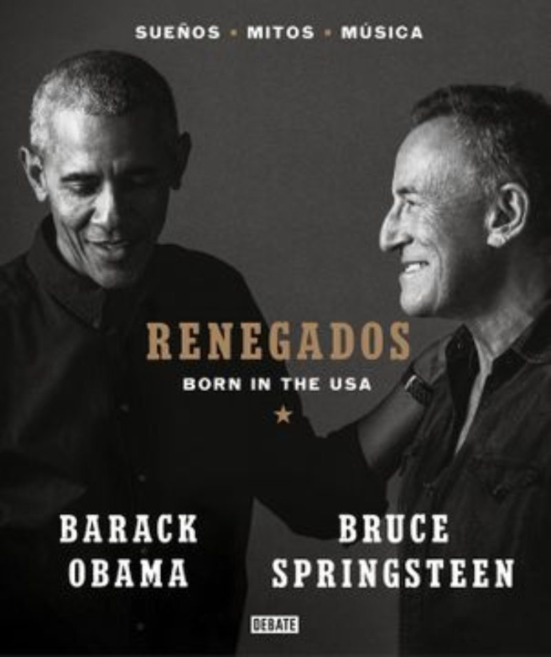 LIBRO RENEGADOS -304- - B.OBAMA, - B.SPRINGSTEEN - 1
