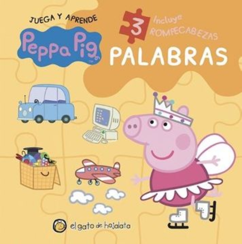 LIBRO ROMPECABEZAS-PEPPA PIG PALABRAS -287- - EDITORIAL GUADAL S.A. - 1