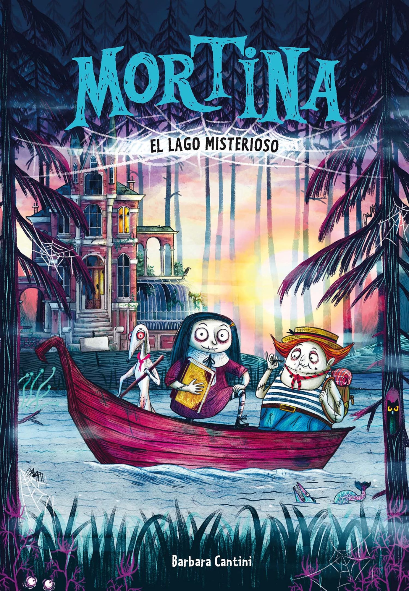 LIBRO MORTINA 4 - EL LAGO MISTERIOSO - B.CANTINI - 1
