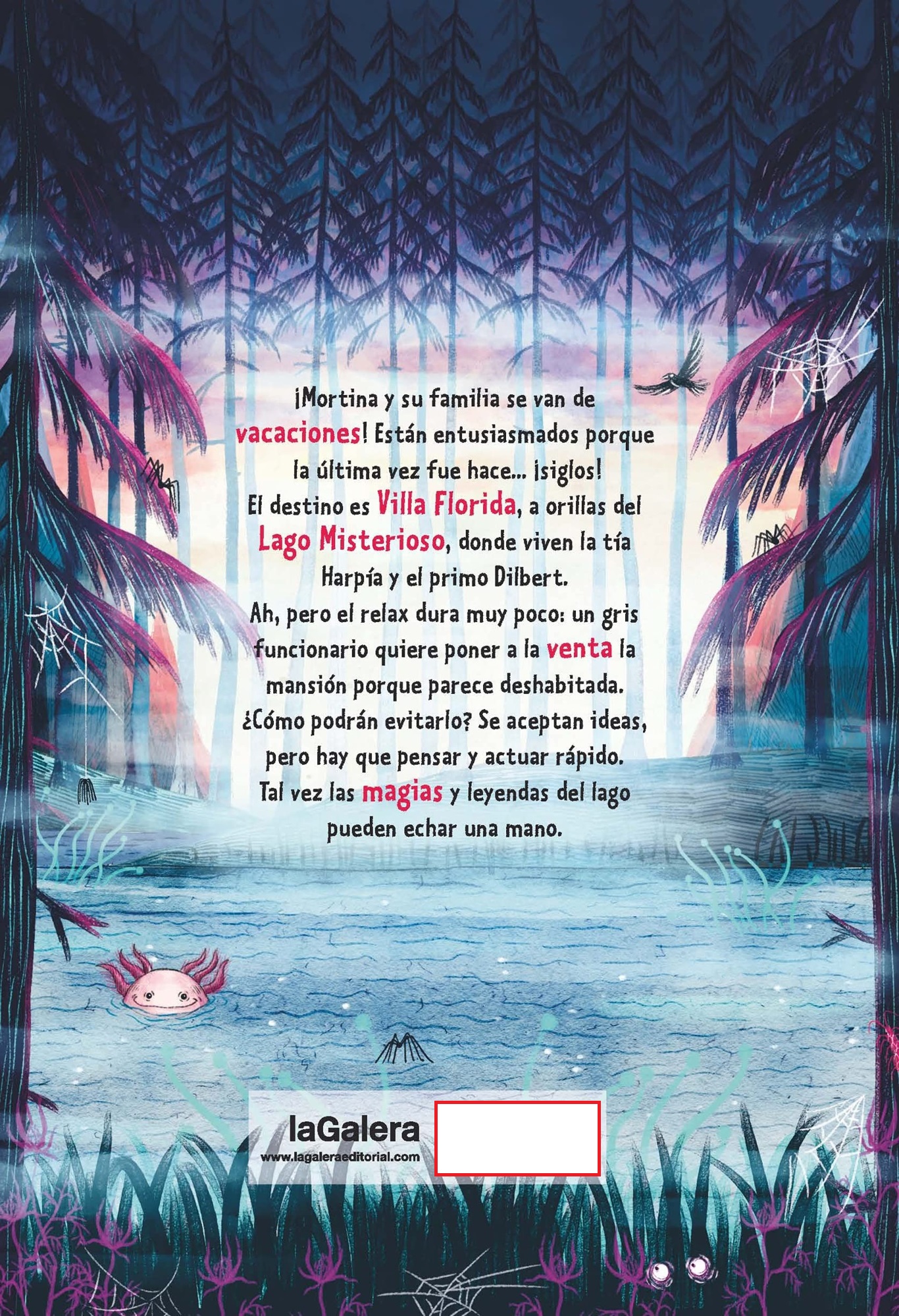 LIBRO MORTINA 4 - EL LAGO MISTERIOSO - B.CANTINI - 2