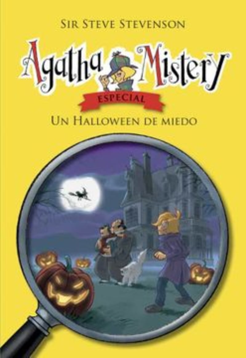 LIBRO AGATHA MISTERY 4 - UN HALLOWEEN DE MIEDO - SIR STEVE STEVENSON - 1
