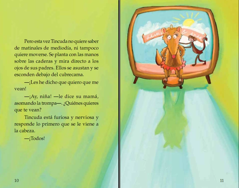 LIBRO TINCUDA, LA COMADREJITA TROMPUDA - LORAN - MAURICIO PAREDES - 3