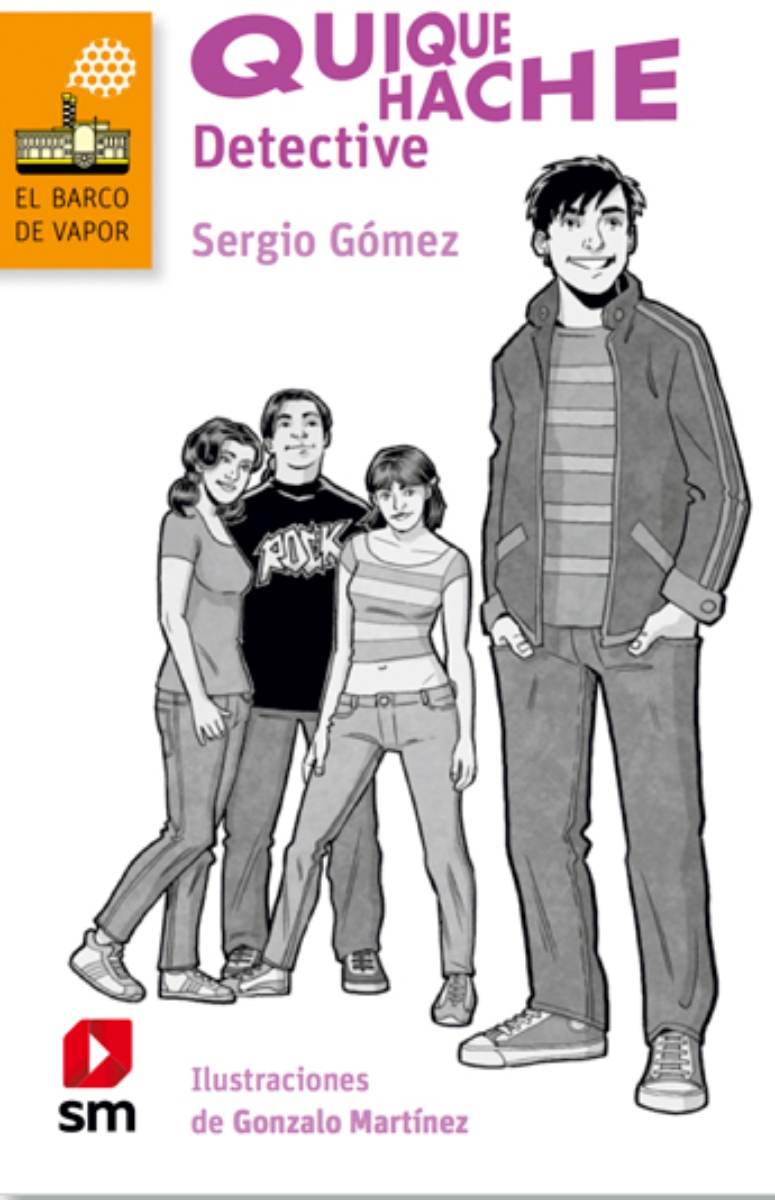 LIBRO QUIQUE HACHE DETECTIVE - LORAN EDICIONES SM S.GOMEZ - 1