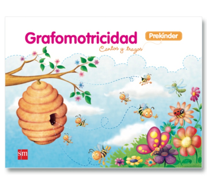 LIBRO GRAFOMOTRICIDAD PRE KINDER. EDITORIAL: EDICIONES SM - VARIOS AUTORES - 1