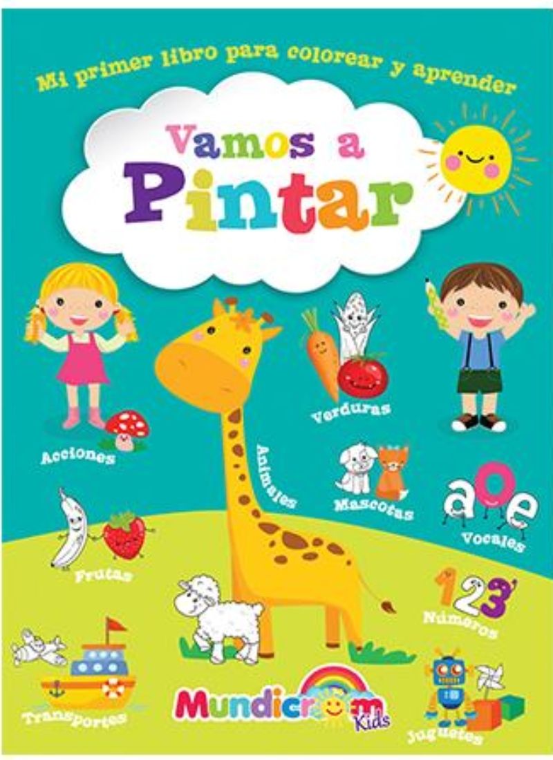 LIBRO VAMOS A PINTAR - VARIOS AUTORES / MUNDICROM - 1
