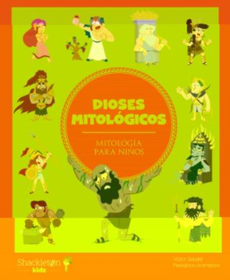 LIBRO DIOSES MITOLOGICOS - VICTOR SABATE - 1