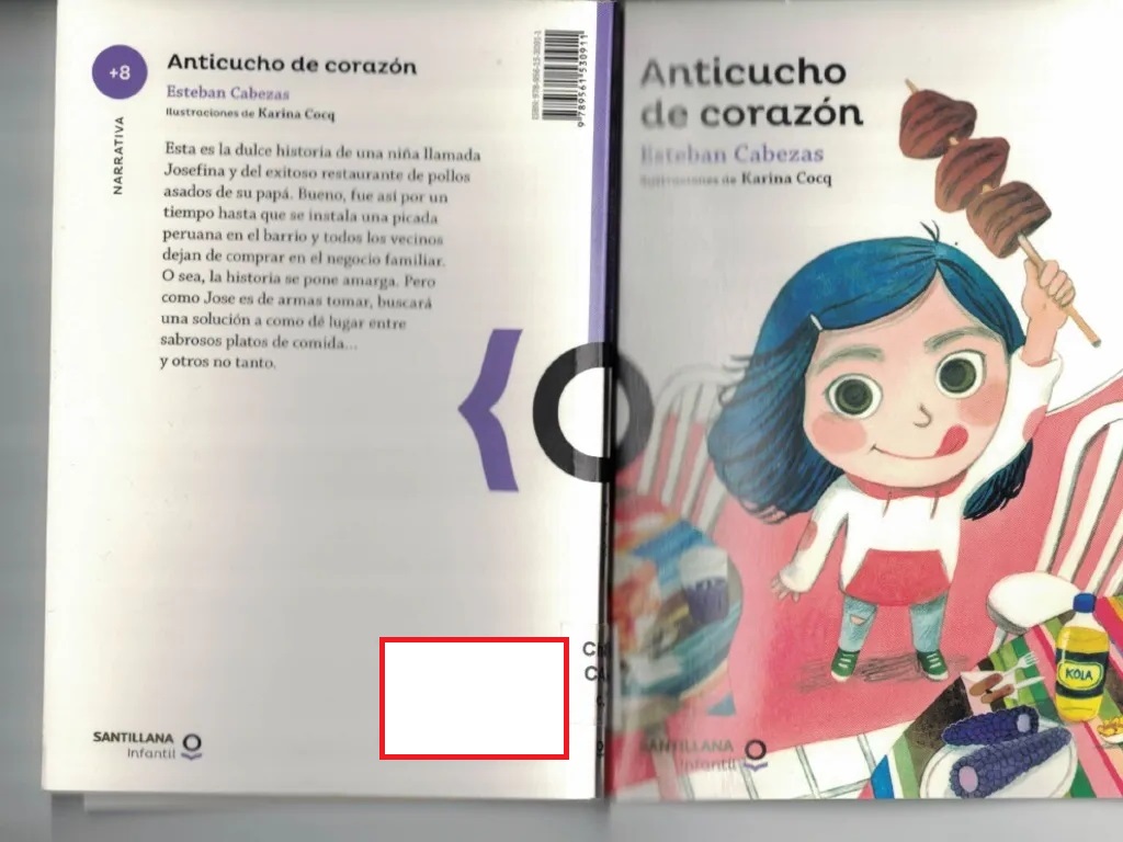 LIBRO ANTICUCHO CORAZON -911- E.CABEZAS - 2