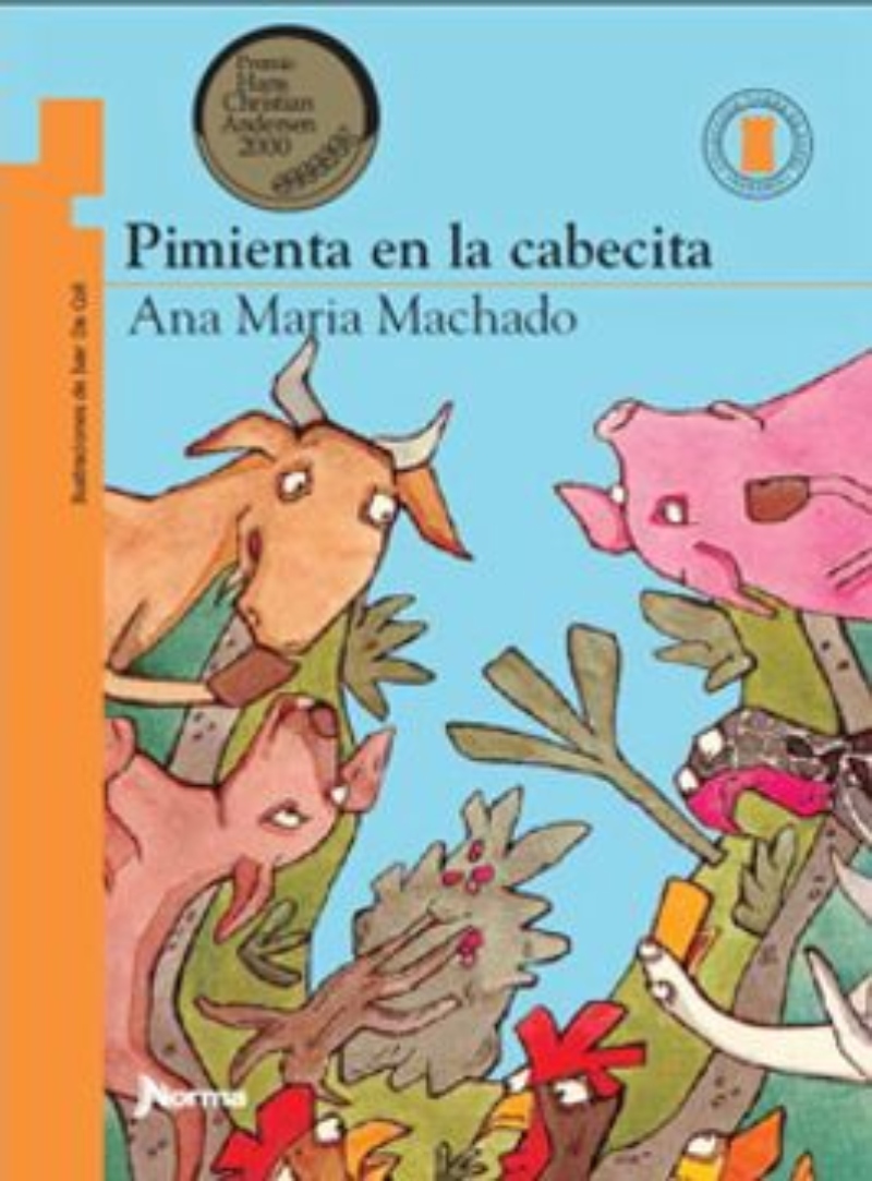LIBRO PIMIENTA EN LA CABECITA -080- A.M.MACHADO - 1