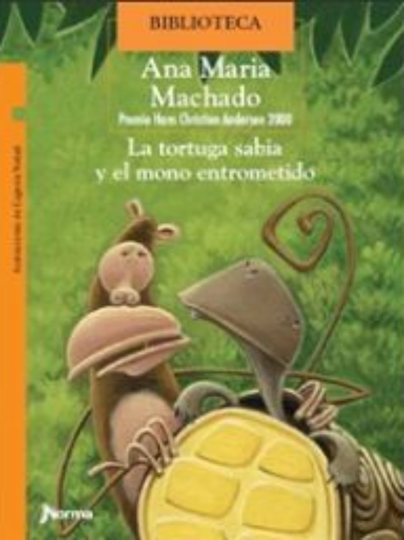 LIBRO LA TORTUGA SABIA Y EL MONO ENTROMETIDO -141- A.M.MACHADO - 1