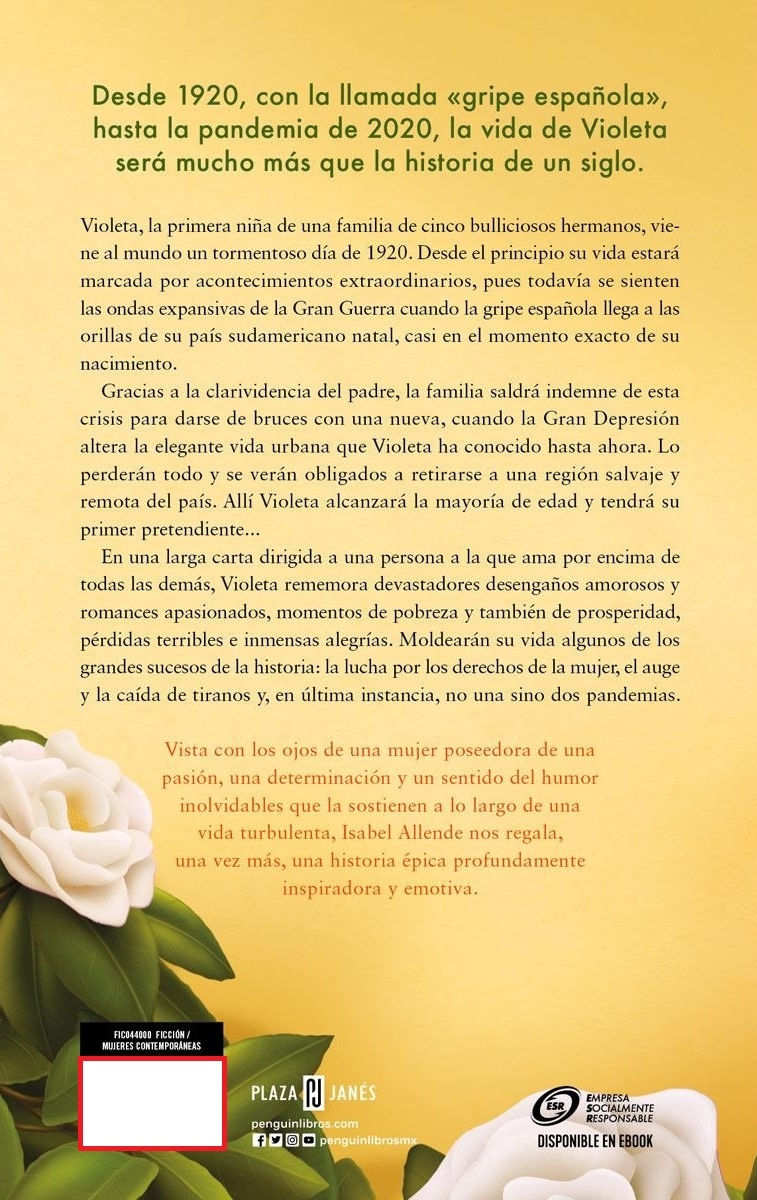 LIBRO VIOLETA -647- - ISABEL ALLENDE - 2