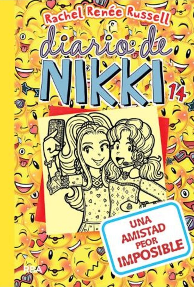 LIBRO DIARIO DE NIKKI 14: UNA AMISTAD PEOR IMPOSIBLE -393- RACHEL RENEE RUSSELL - 1