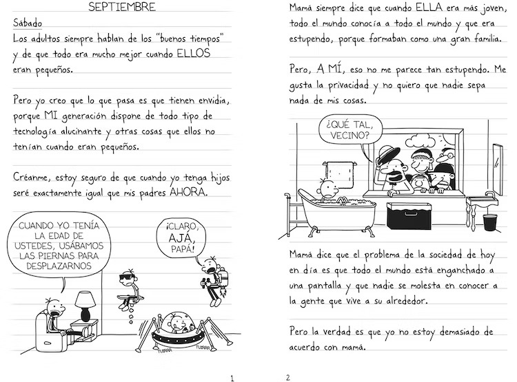 LIBRO DIARIO DE GREG 10. VIEJA ESCUELA -140- JEFF KINNEY - 3