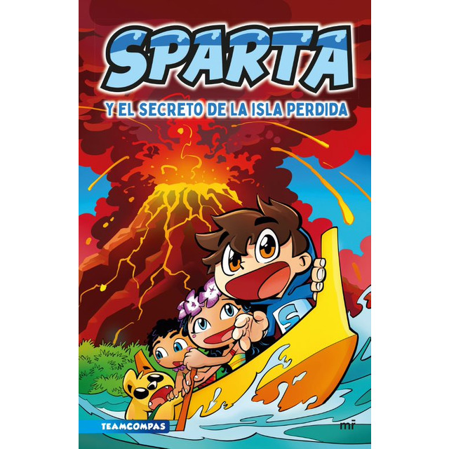 LIBRO SPARTA Y EL SECRETO DE LA ISLA PERDIDA /293 - PLANETA COMPAS - 1