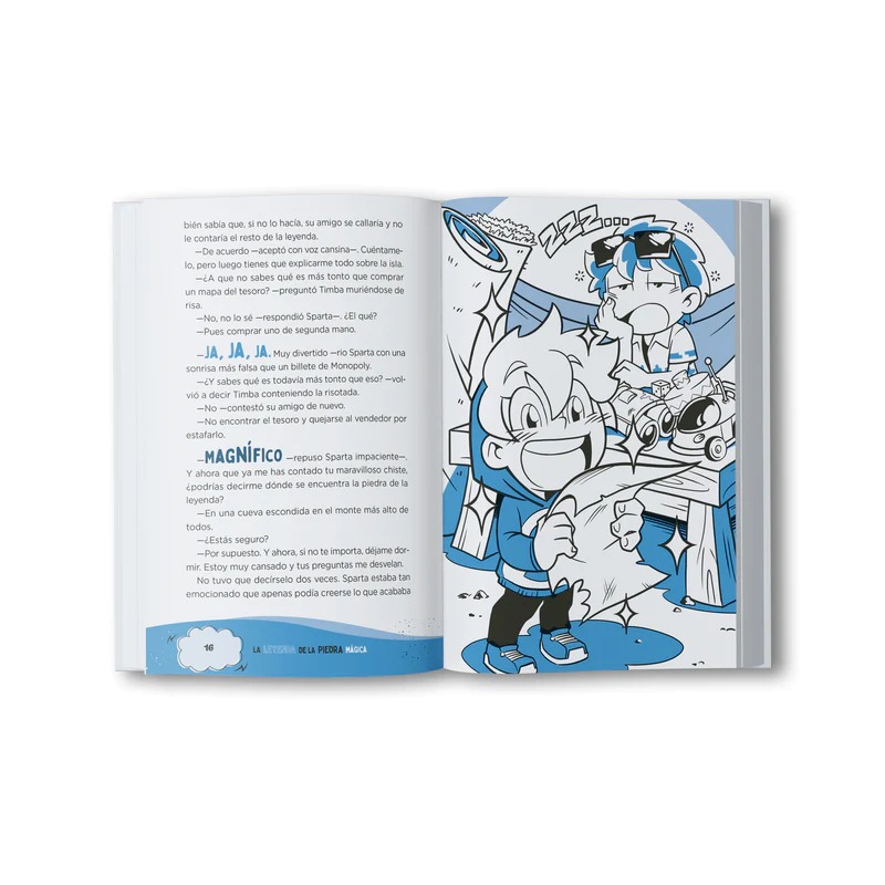 LIBRO SPARTA Y EL SECRETO DE LA ISLA PERDIDA /293 - PLANETA COMPAS - 4