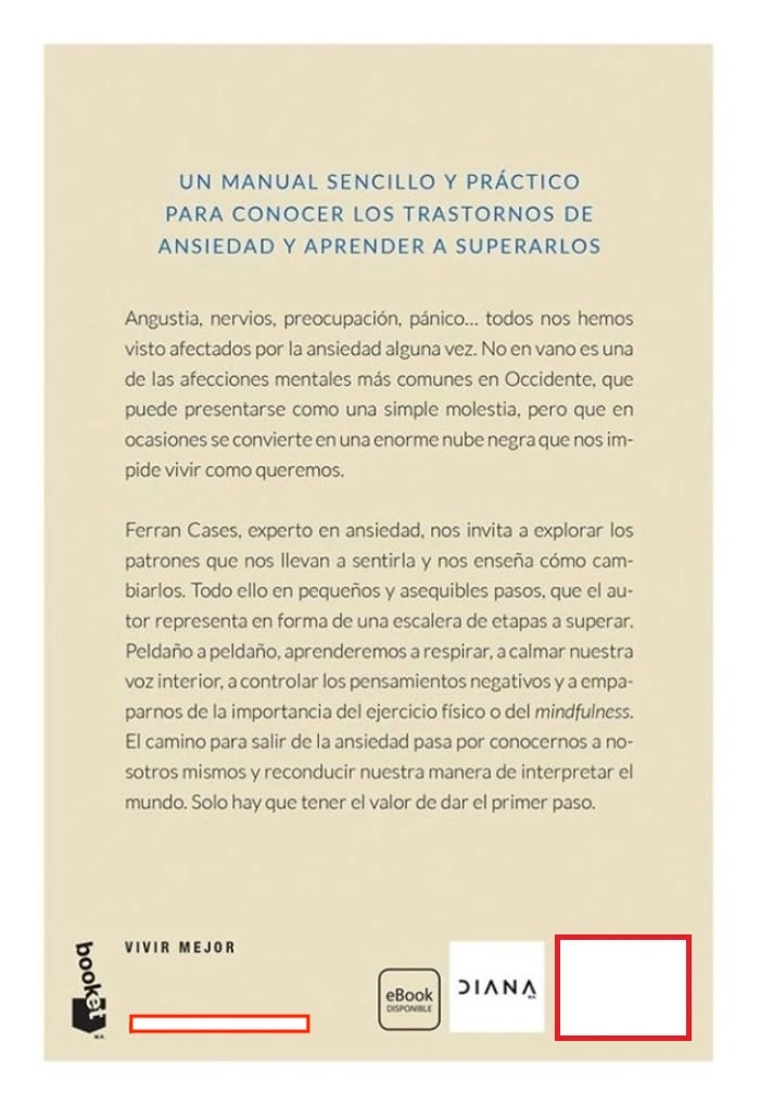 LIBRO EL PEQUENO LIBRO DE LA ANSIEDAD -187- F.CASES - 2