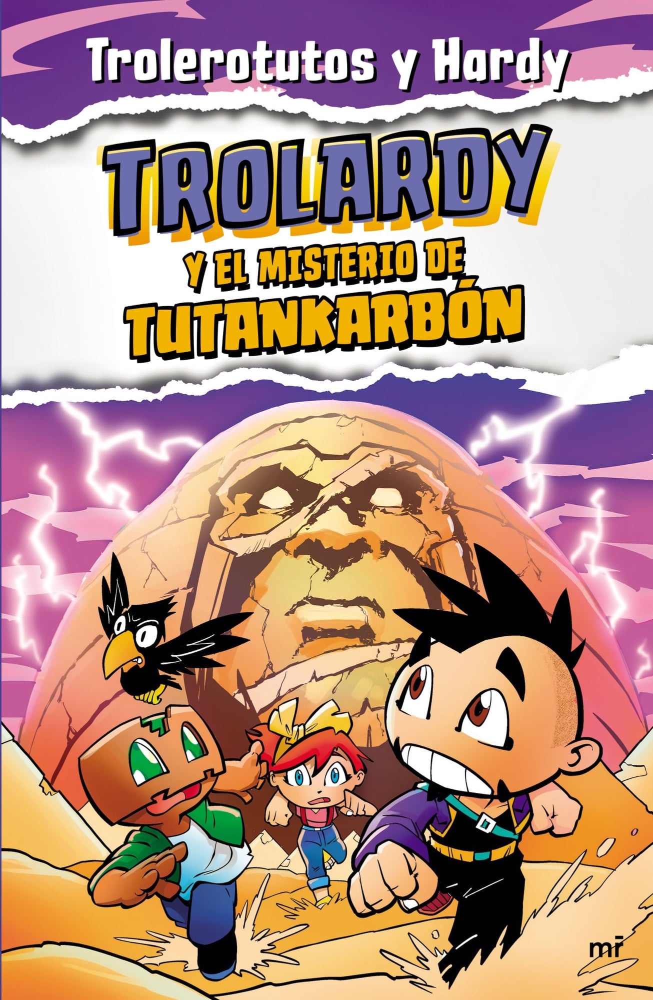 LIBRO TROLARDY 2. TROLARDY Y EL MISTERIO DE TUTANKARBON - TROLEROTUTOS - HARDY - 1
