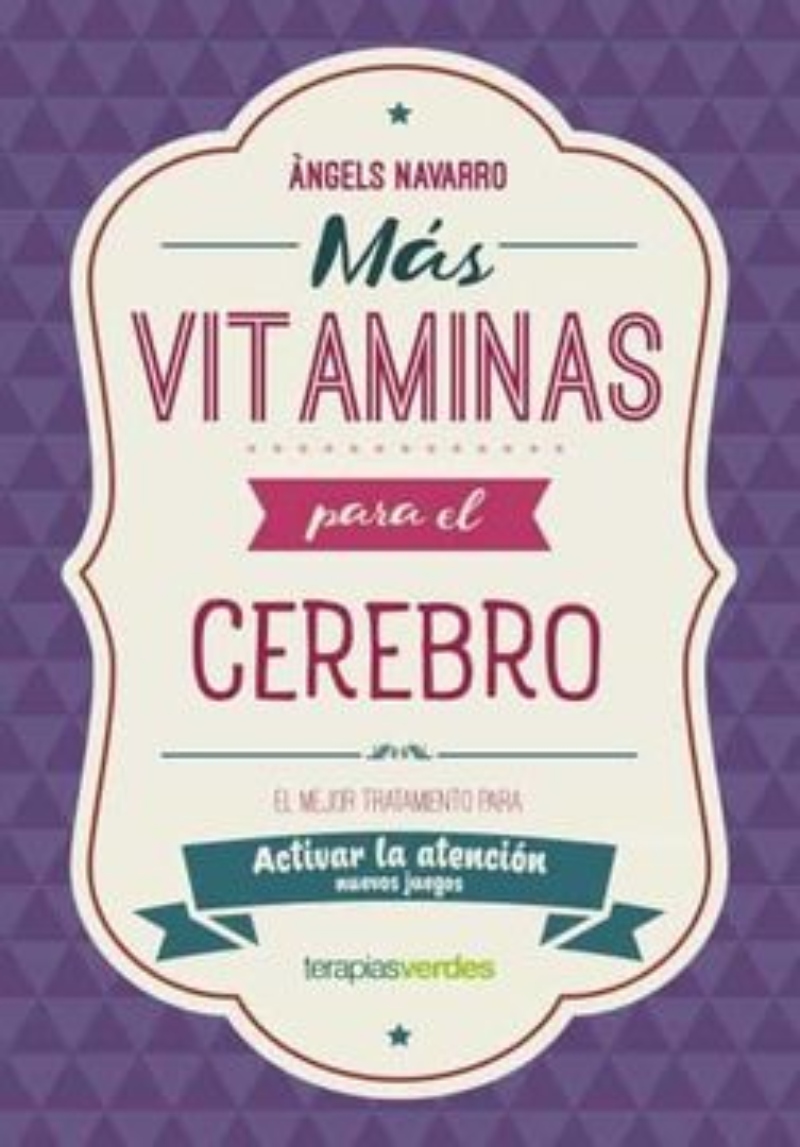 LIBRO MAS VITAMINAS PARA EL CEREBRO: ATENCION -852- SIMON ANGELS NAVARRO - 1