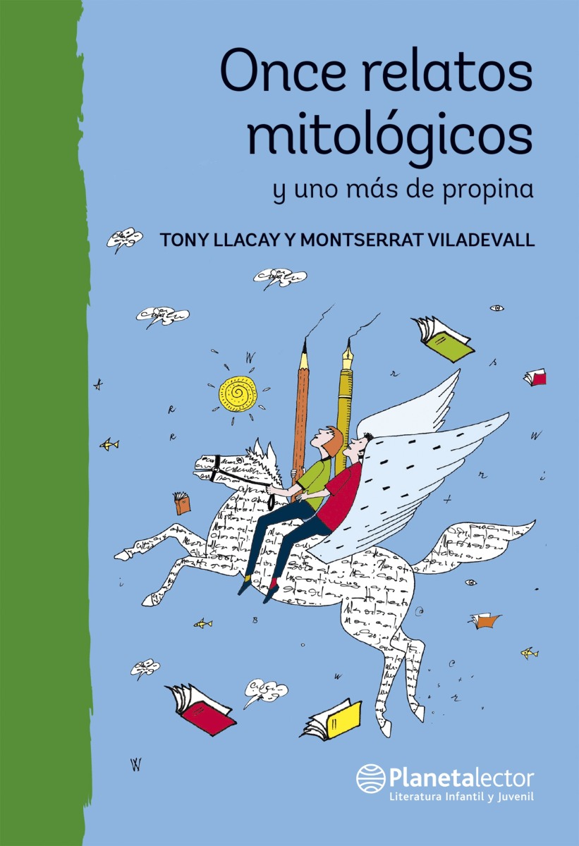 LIBRO ONCE RELATOS MITOLOGICOS Y UNO MAS DE PROPINA -795- MONTESERRAT VILADEVALL - TONY LLACAY - 1