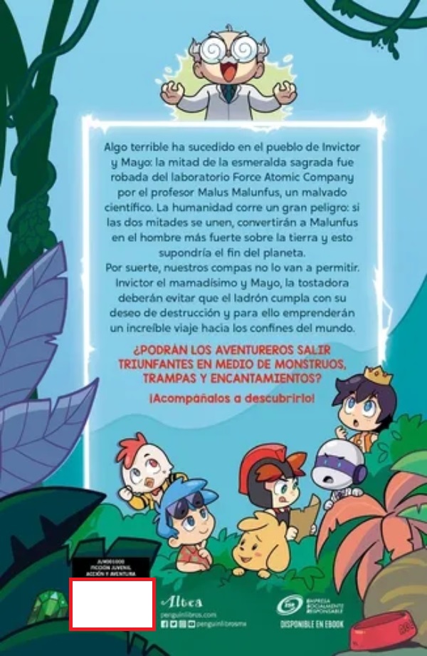 LIBRO INVICTOR Y MAYO EN BUSCA DE LA ESMERALDA -388- - L.DAVIS - 2