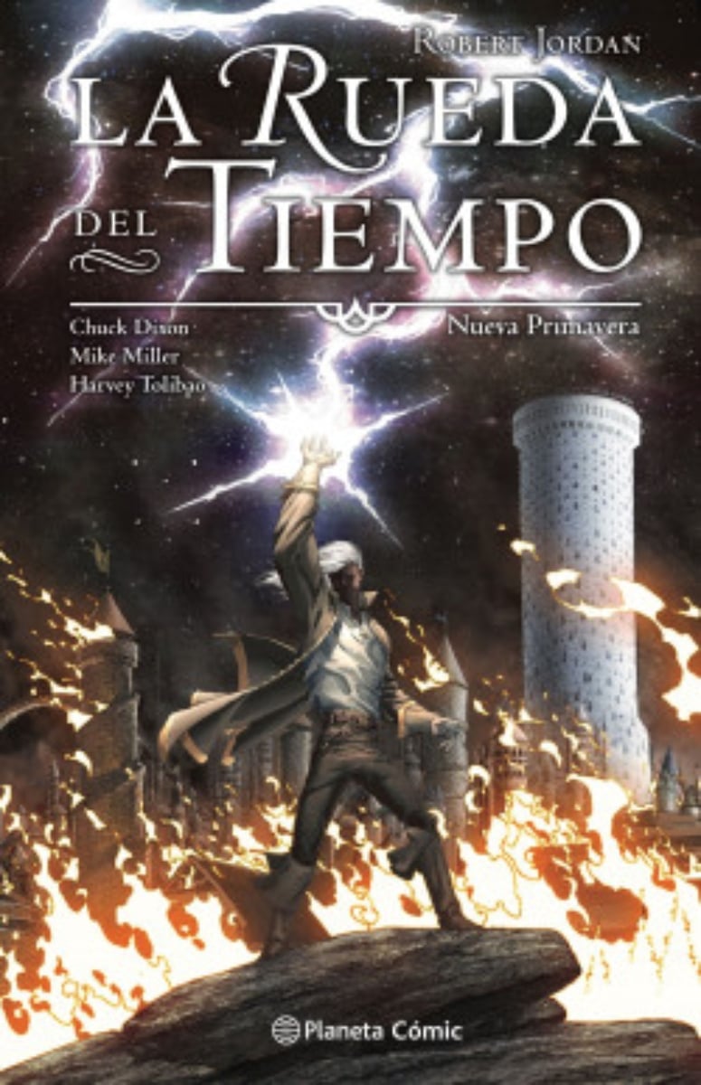 LIBRO LA RUEDA DEL TIEMPO - NOVELA GRÁFICA ROBERT JORDAN - 1