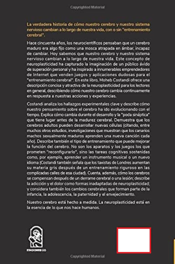 LIBRO NEUROPLASTICIDAD -624- - M.COSTANDI - 2