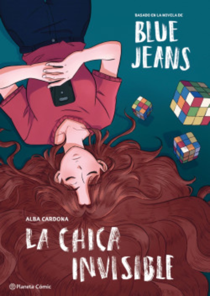 LIBRO LA CHICA INVISIBLE - NOVELA GRÁFICA B. JEANS - A. CARDONA - 1
