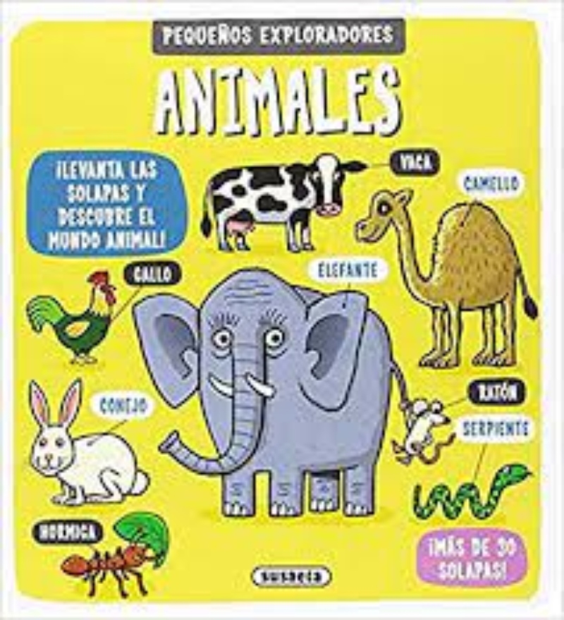 LIBRO PEQUENOS EXPLORADORES - ANIMALES - VARIOS AUTORES - 1