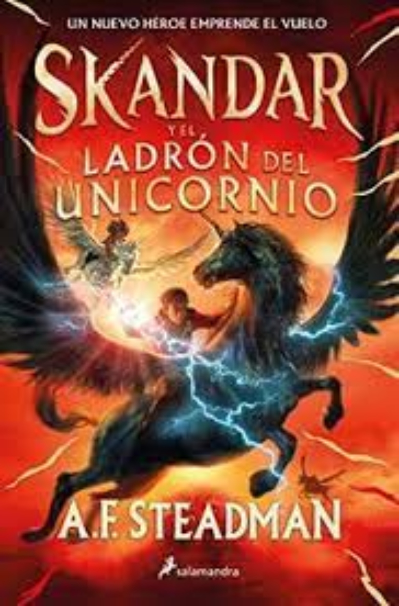 LIBRO SKANDAR Y EL LADRON DE UNICORNIOS 189 A.STEADMAN - 1