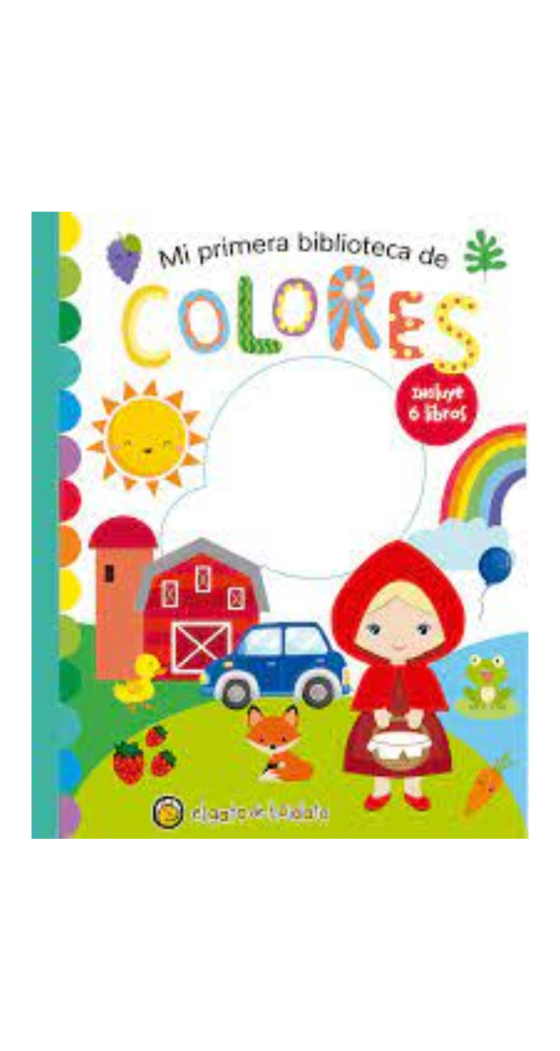 LIBRO MI PRIMERA BLIBLIOTECA DE COLORES -136- EDITORIAL GUADAL - 2