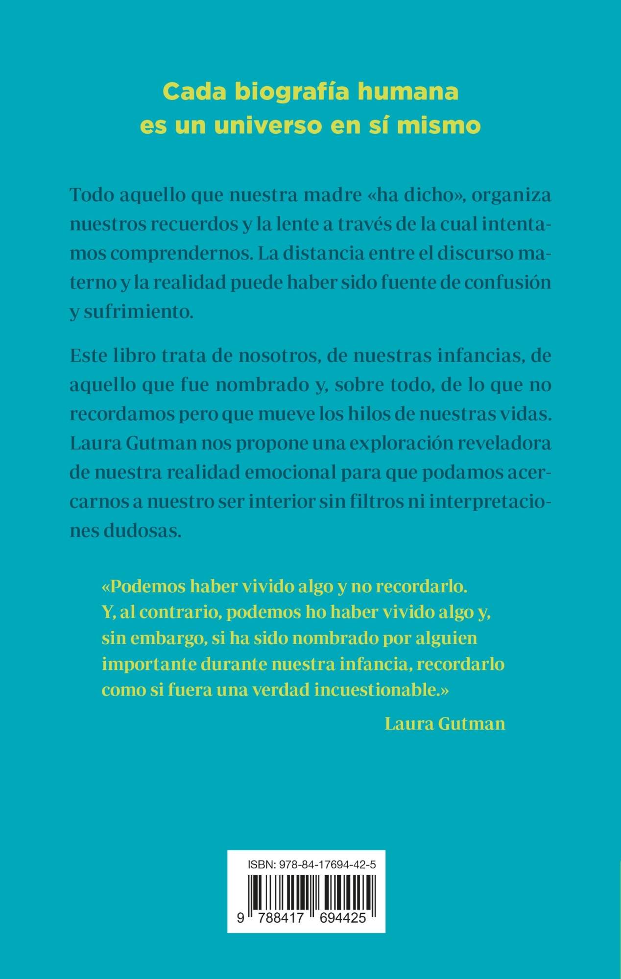 LIBRO EL PODER DEL DISCURSO MATERNO -425- LAURA GUTMAN - 2
