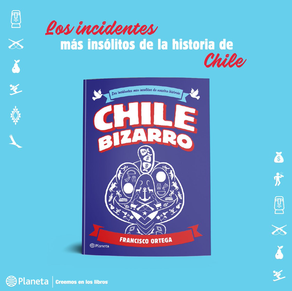 LIBRO CHILE BIZARRO 564 FRANCISCO ORTEGA - 2