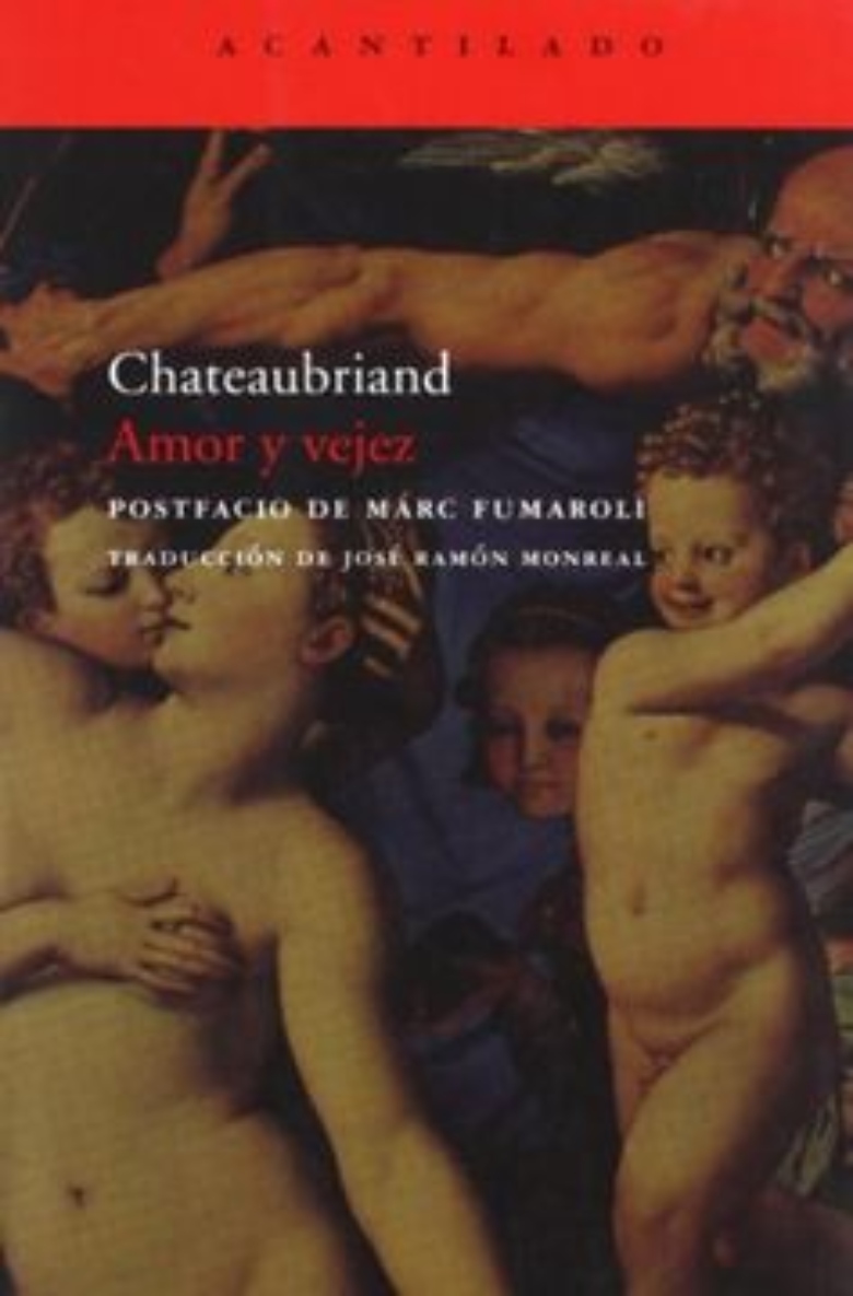 LIBRO AMOR Y VEJEZ -712- - F.DE CHATEAUBRIAND - 1