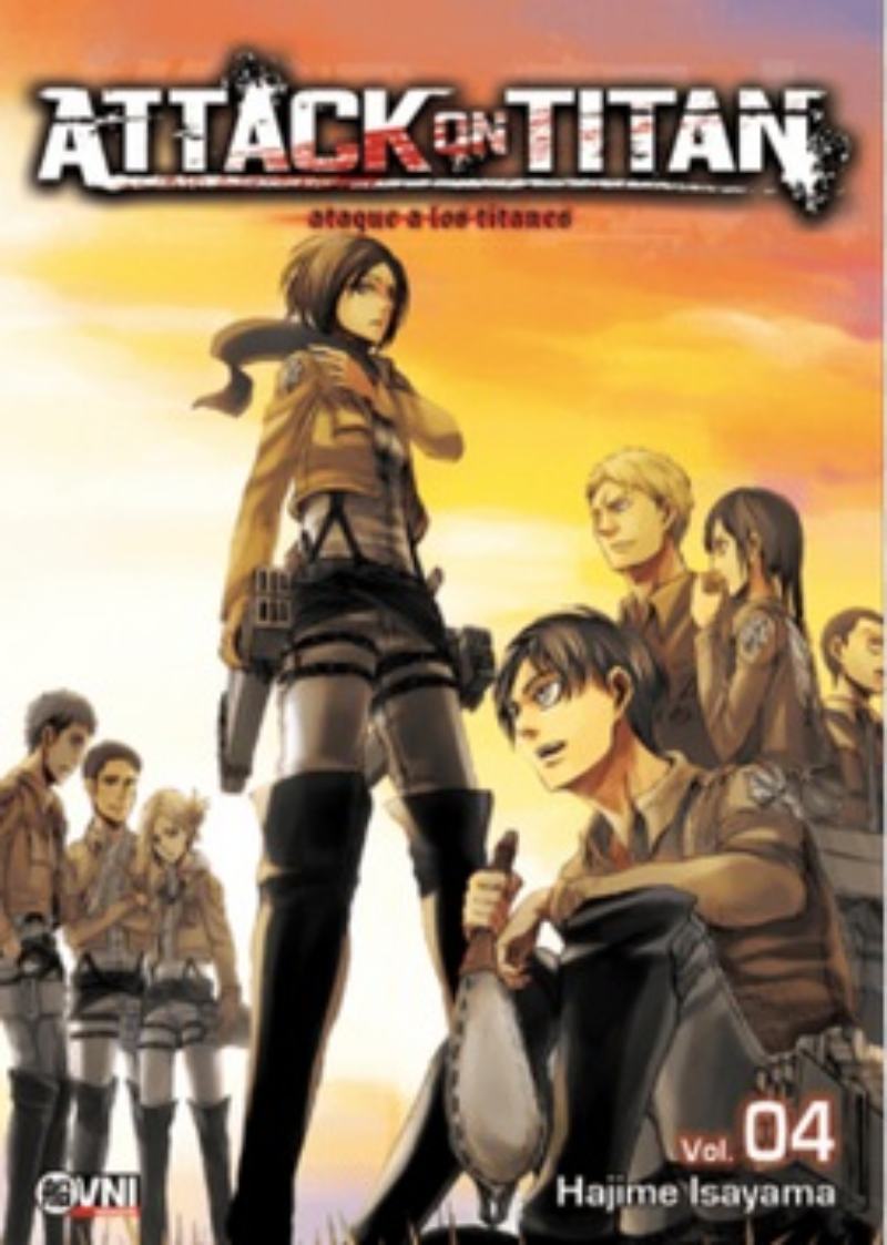 LIBRO ATTACK ON TITAN 04 HAJIME ISAYAMA - 1