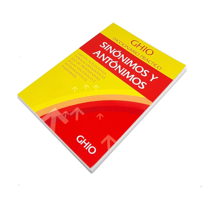 LIBRO DICCIONARIO GHIO PRACTICO SINONIMO Y ANTONIMO 947 VARIOS AUTORES - 3