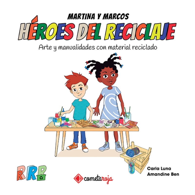 LIBRO ARTE Y MANUALIDADES - C.LUNA - A.BEN - 1