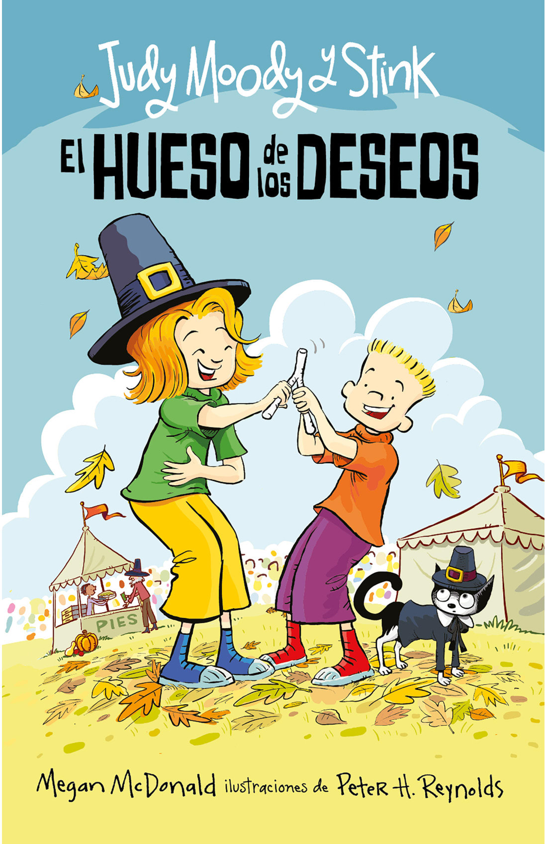 LIBRO JUDY MOODY Y STINK EL HUESO DE LOS DESEO /415 - MEGAN MCDONALD - 1