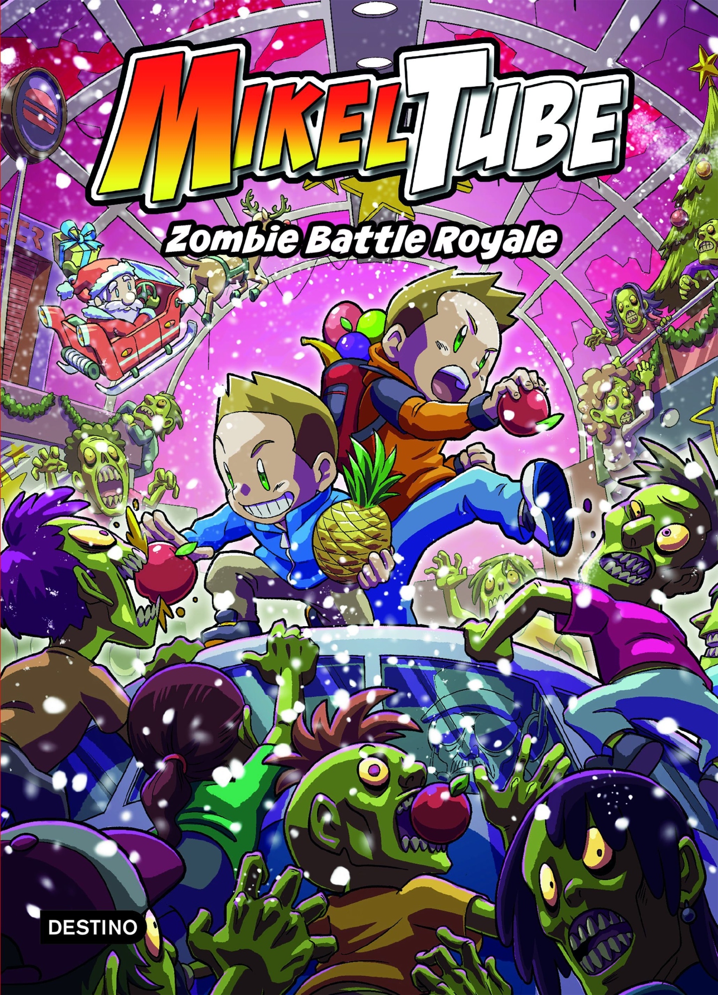 LIBRO MIKELTUBE 3. ZOMBIE BATTLE ROYALE /400 - MIKELTUBE - 1