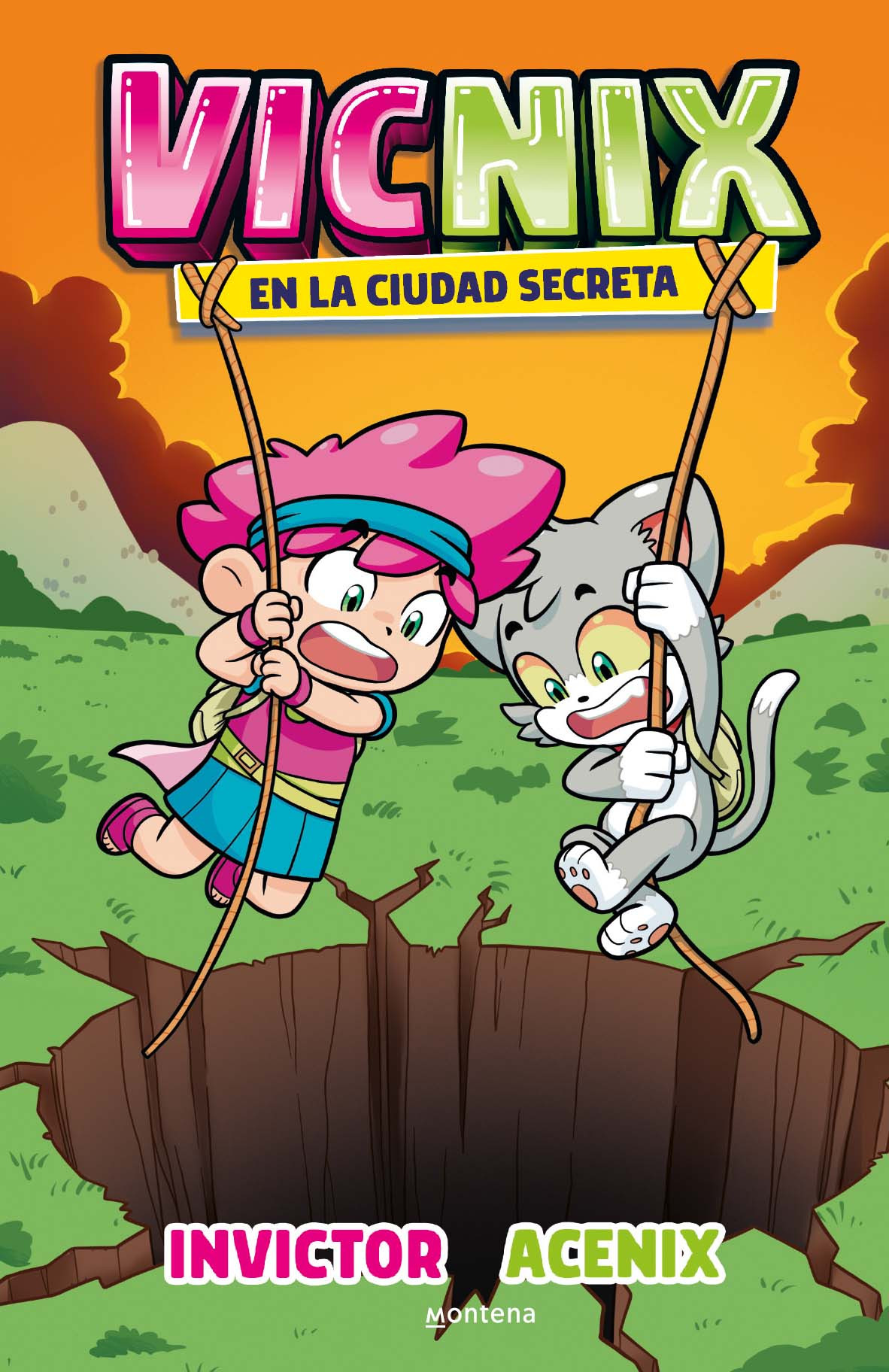 LIBRO VICNIX EN LA CIUDAD SECRETA /662 - INVICTOR - 1