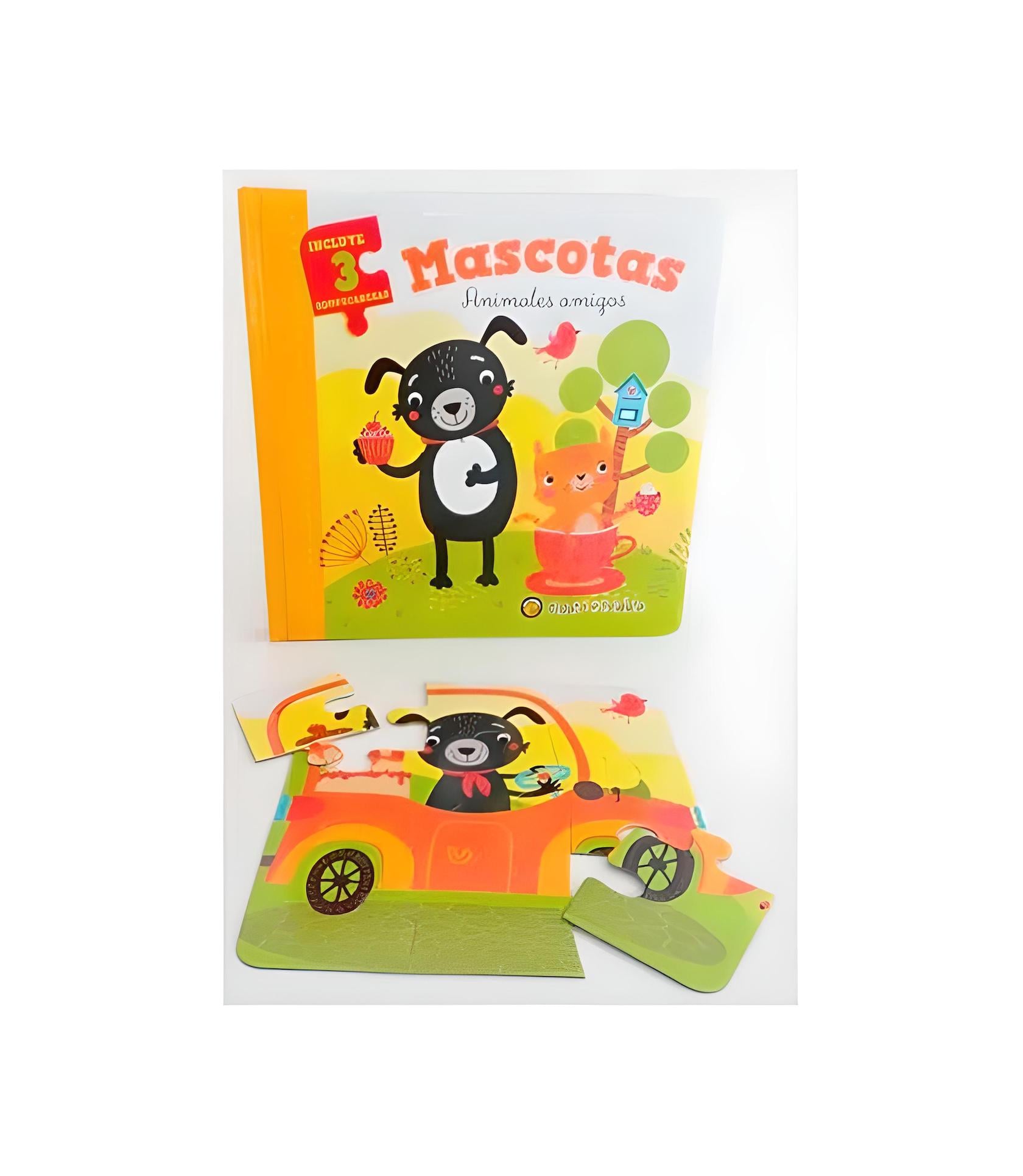 LIBRO ANIMALES PARA ARMAR - MASCOTAS /734 - EL GATO DE HOJALATA - 1