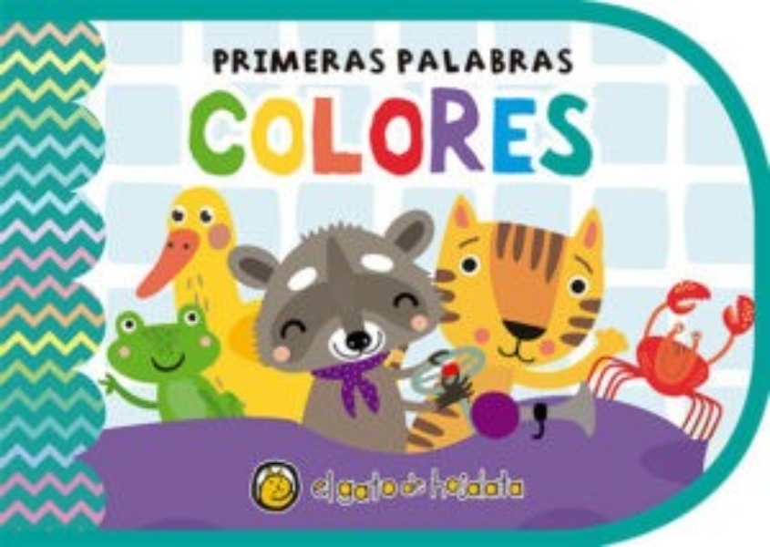 LIBRO PRIMERAS PALABRAS - COLORES - EL GATO DE HOJALATA - 1