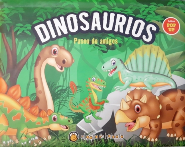 LIBRO DINOSAURIOS - PASEO CON AMIGOS /925 - VARIOS AUTORES - 1