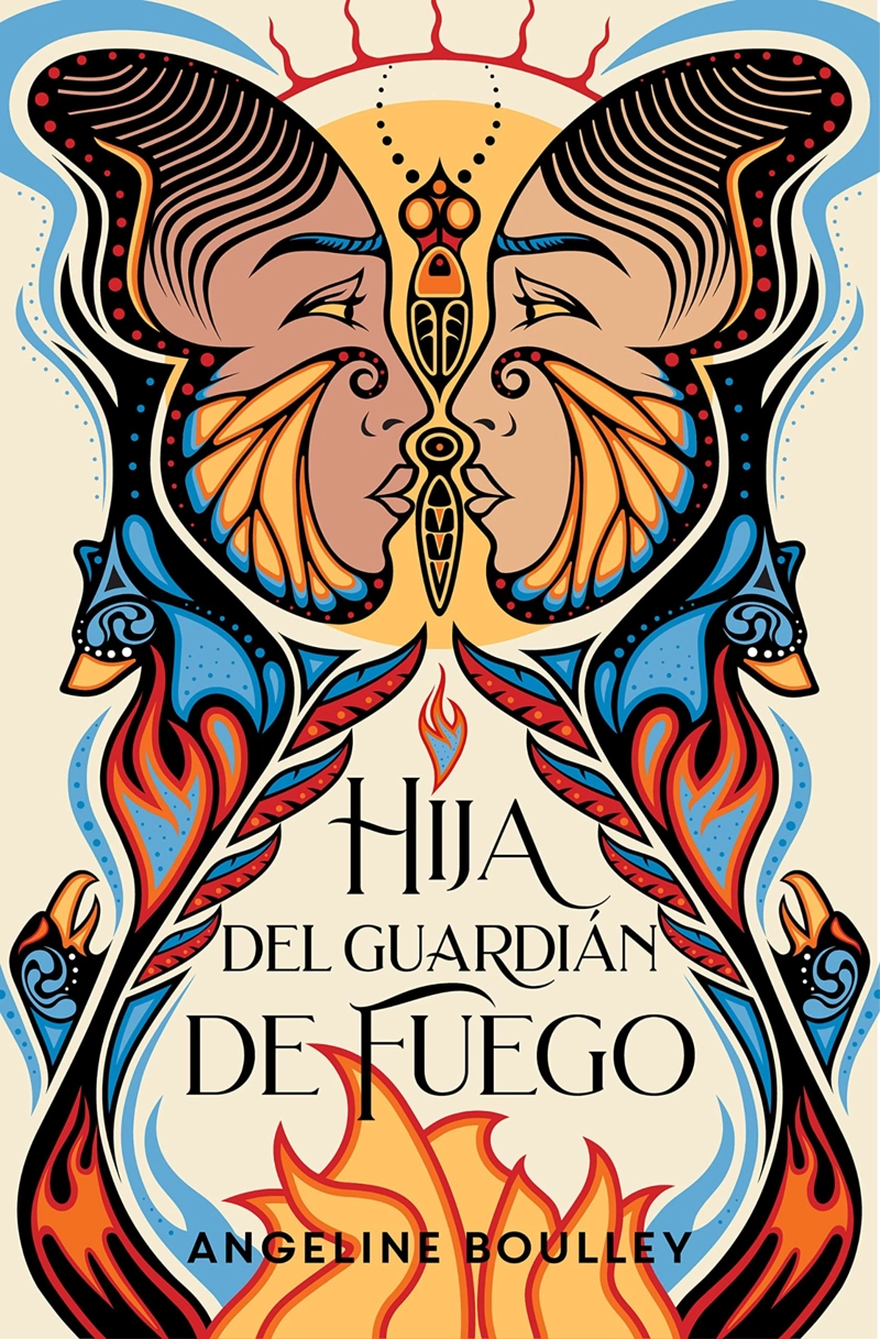 LIBRO HIJA DEL GUARDIAN DEL FUEGO /995 - ANGELINE BOULLEY - 1